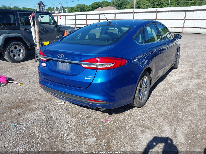 2017 FORD FUSION auction photo 4