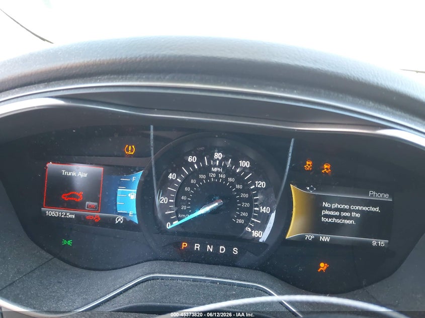2017 FORD FUSION auction photo 7