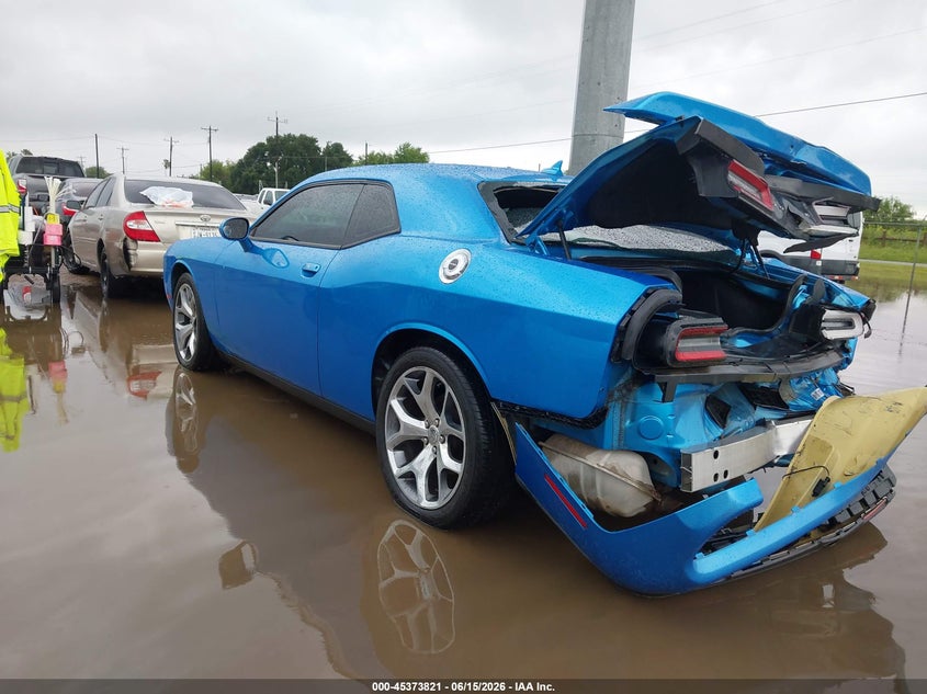 Vin: 2c3cdzbg6fh783978, lot: 45871807, dodge challenger sxt plus 20153