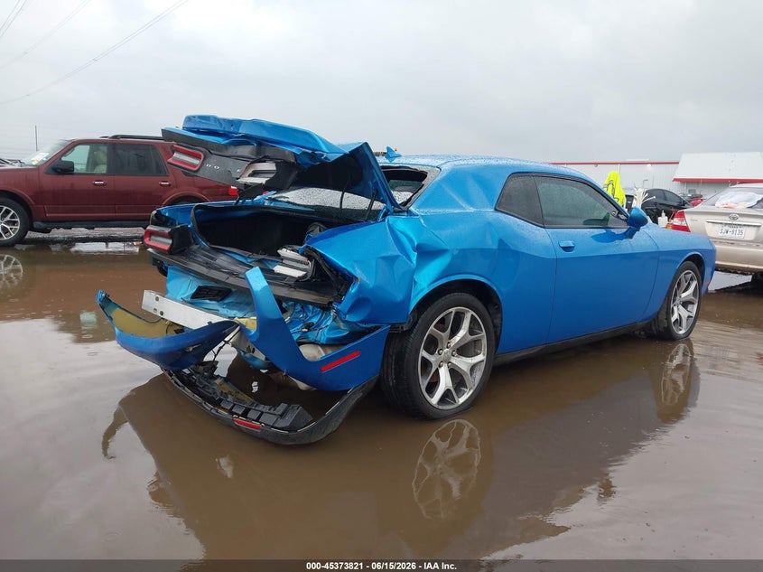 Vin: 2c3cdzbg6fh783978, lot: 45871807, dodge challenger sxt plus 20154