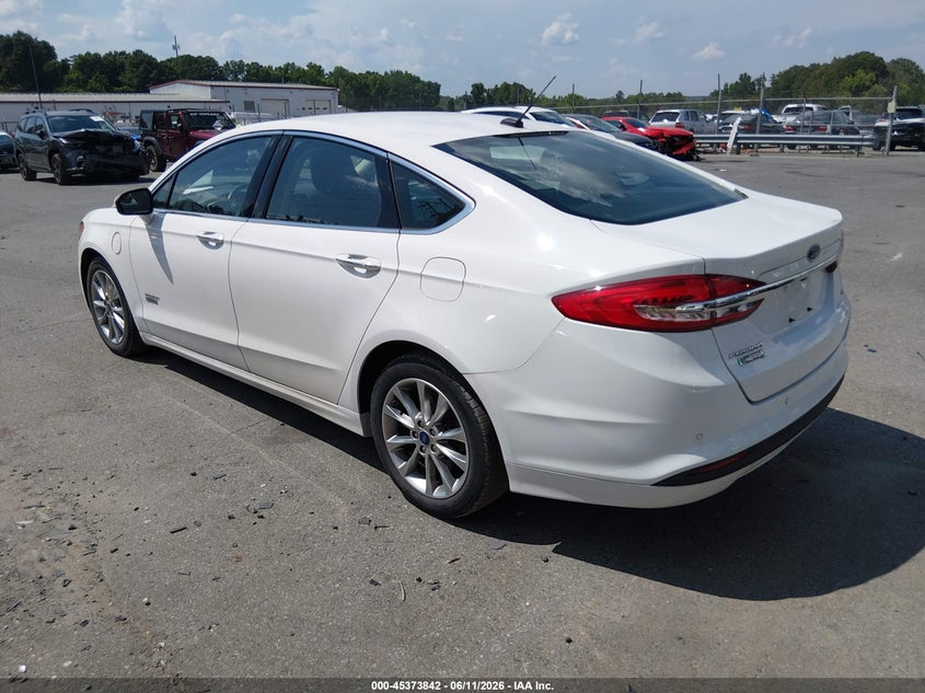 Vin: 3fa6p0pu4jr121944, lot: 45871828, ford fusion energi se luxury 20183