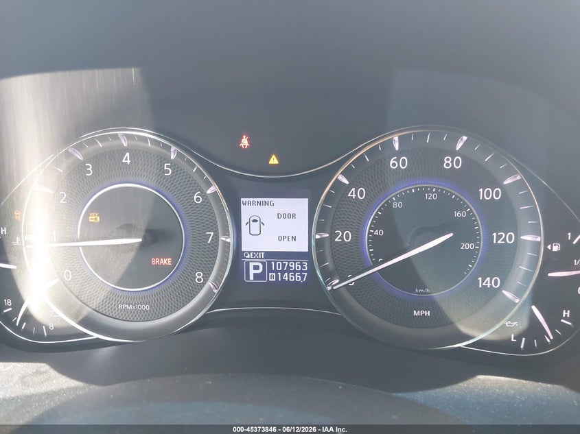 2012 Infiniti Qx56 VIN: JN8AZ2NE2C9016876 Lot: 45373846