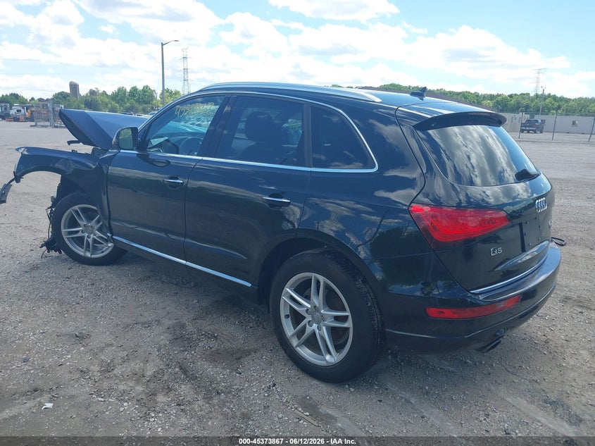 Vin: wa1l2afp7ga088139, lot: 45871853, audi q5 2.0t premium 20163