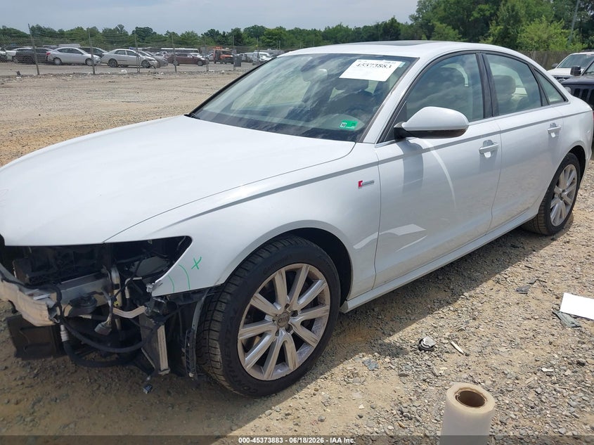 2012 Audi A6 3.0t Prestige WAUHGAFC7CN061419 photo 1