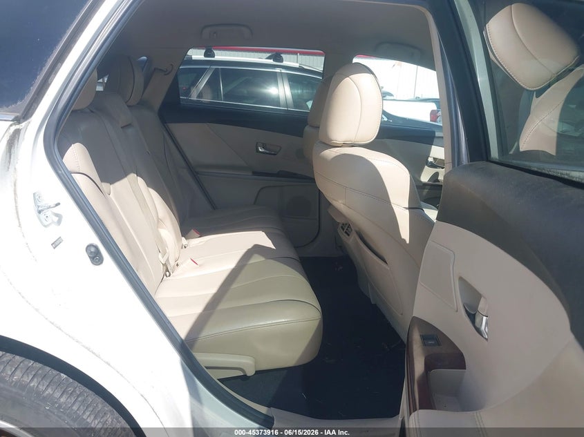 2012 TOYOTA VENZA SPORT UTILITY VEHICLE 2.7L I-4 DOHC, VVT, 182HP