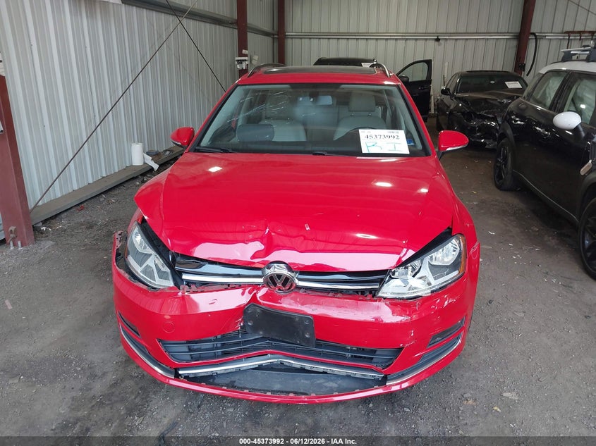 2015 Volkswagen Golf Sportwagen Tsi Se 4-Door VIN: 3VWC17AU5FM517298 Lot: 45373992