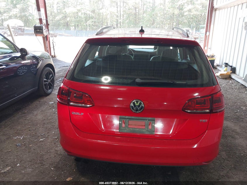 2015 Volkswagen Golf Sportwagen Tsi Se 4-Door VIN: 3VWC17AU5FM517298 Lot: 45373992