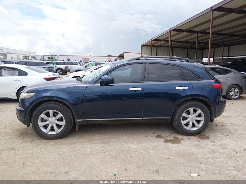 2005 Infiniti Fx35 VIN: JNRAS08U45X109579 Lot: 45374019