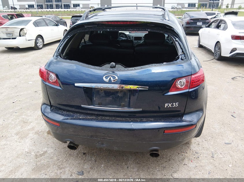 2005 Infiniti Fx35 VIN: JNRAS08U45X109579 Lot: 45374019