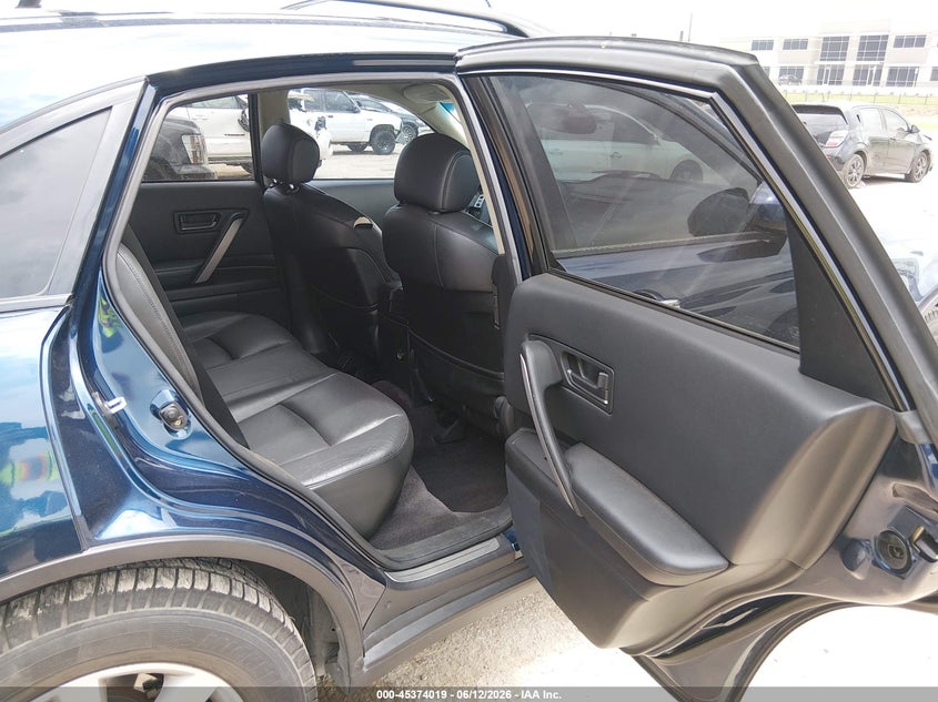 2005 Infiniti Fx35 VIN: JNRAS08U45X109579 Lot: 45374019