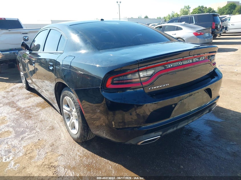 2018 DODGE CHARGER auction photo 3