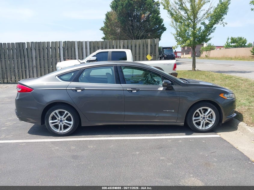 2018 FORD FUSION HYBRID S — Фото 13