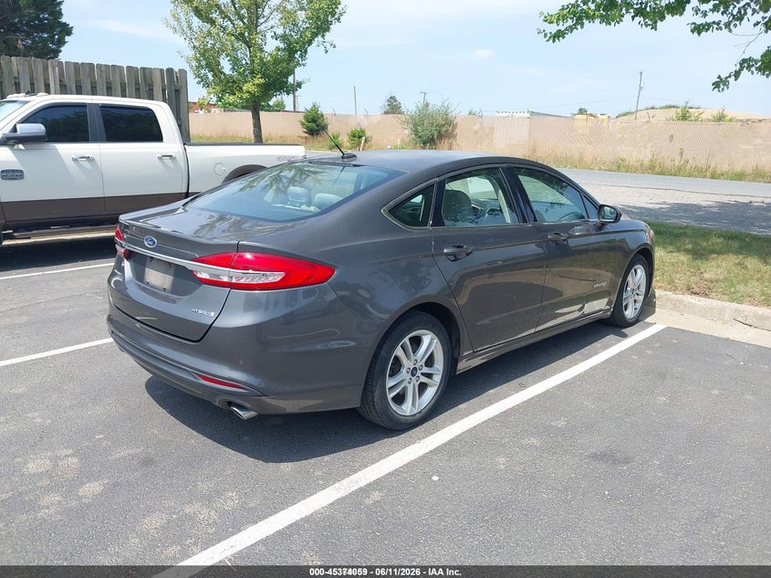 2018 FORD FUSION HYBRID S — Фото 4