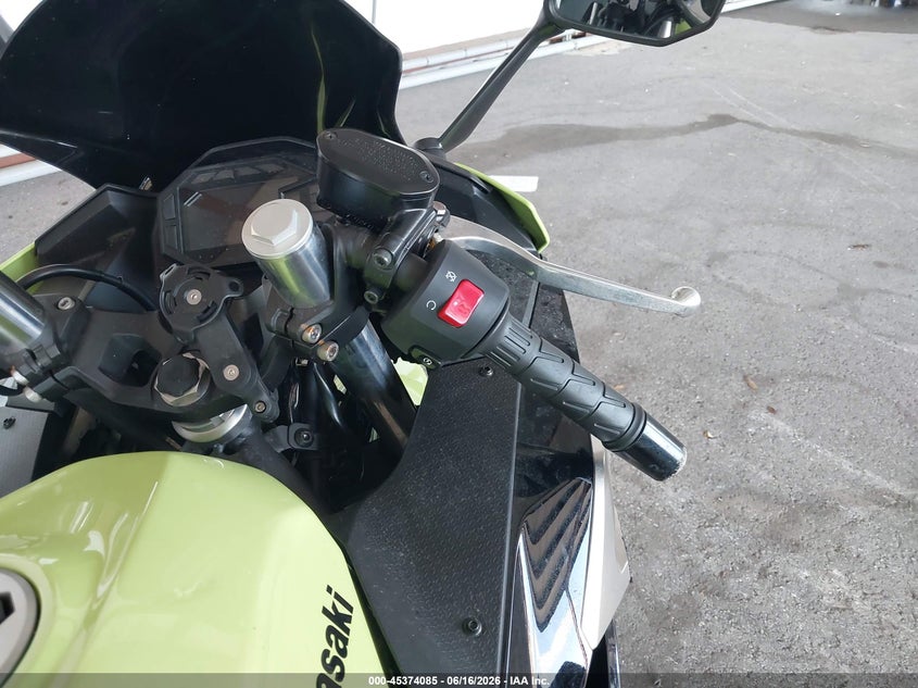 2026 Kawasaki Ex500 VIN: ML5EXGG17TDA85762 Lot: 45374085
