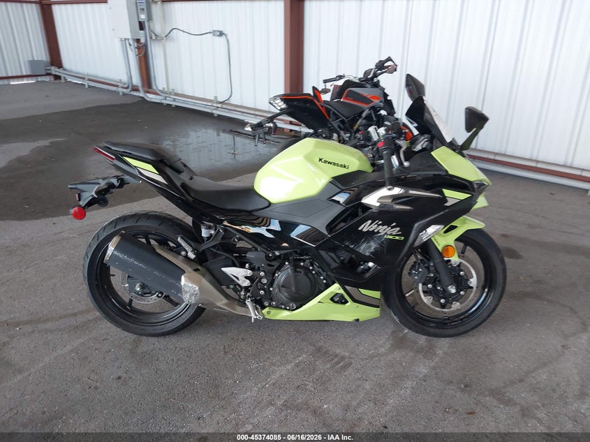 2026 Kawasaki Ex500 VIN: ML5EXGG17TDA85762 Lot: 45374085