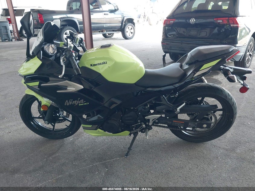 2026 Kawasaki Ex500 VIN: ML5EXGG17TDA85762 Lot: 45374085