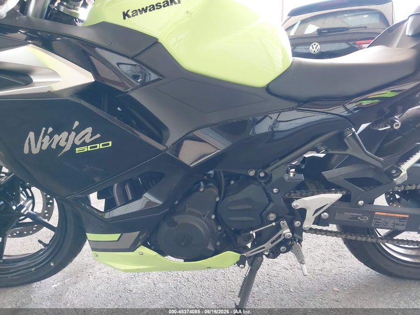 2026 Kawasaki Ex500 VIN: ML5EXGG17TDA85762 Lot: 45374085