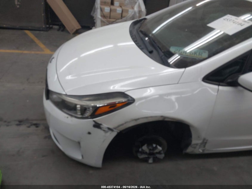 2017 KIA FORTE HATCHBACK 2.0L I-4 DOHC, VVT, 147HP