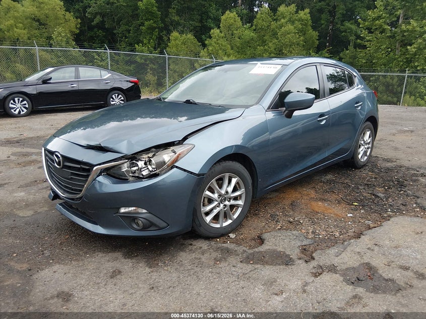 Vin: 3mzbm1l73gm317738, lot: 45872116, mazda mazda3 i touring 20162