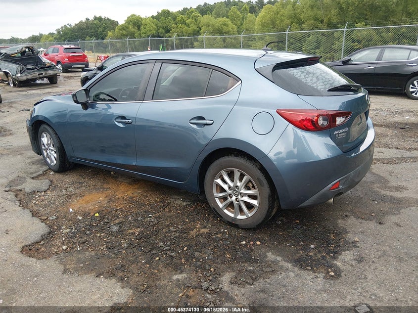 Vin: 3mzbm1l73gm317738, lot: 45872116, mazda mazda3 i touring 20163