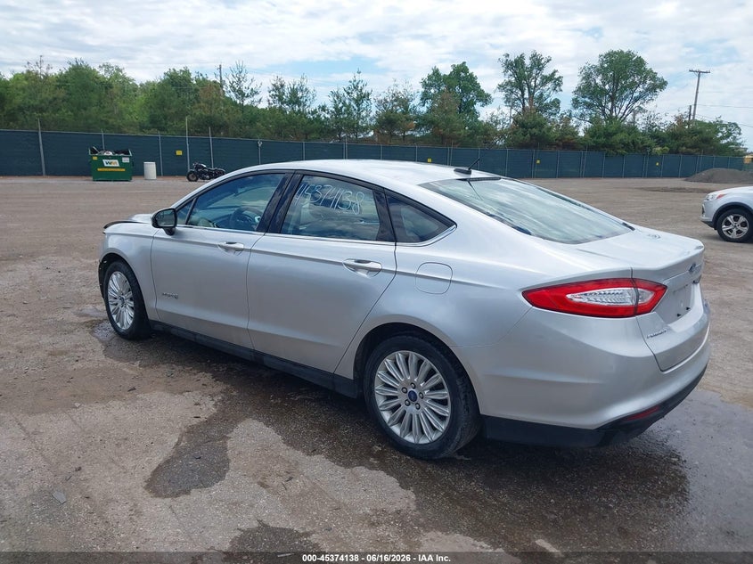 2014 FORD FUSION HYBRID auction photo 3