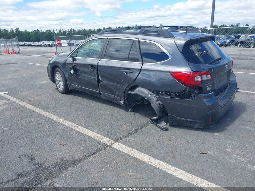 Vin: 4s4bsahc7k3244037, lot: 45872138, subaru outback 2.5i premium 20193