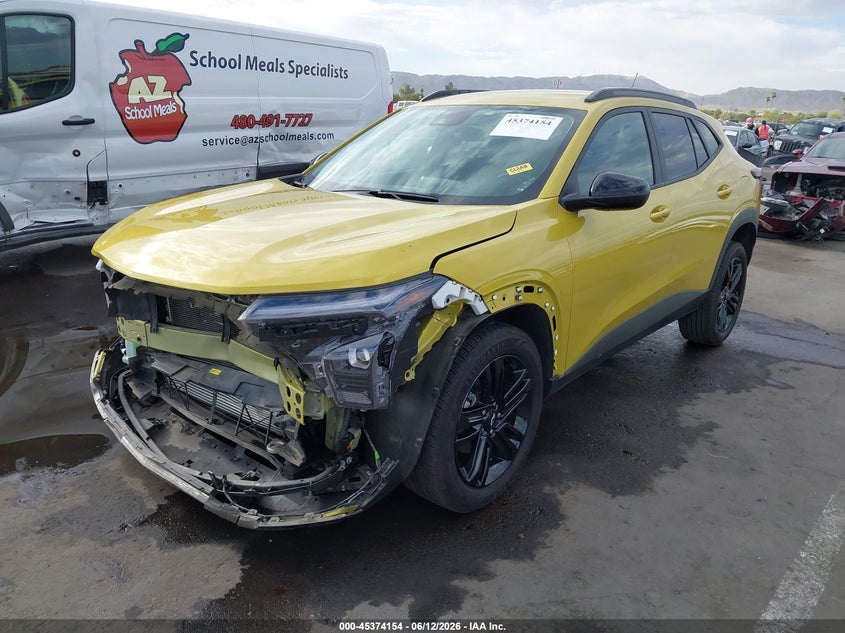 2025 CHEVROLET TRAX auction photo 2