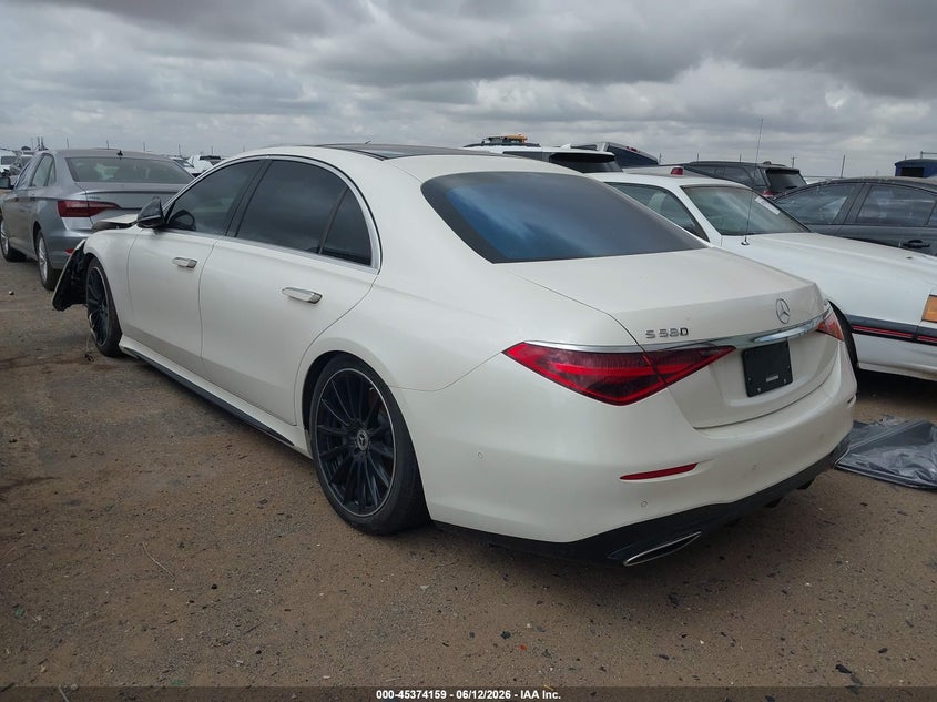 MERCEDES-BENZ S 580 2022 VIN W1K6G7GB4NA136919