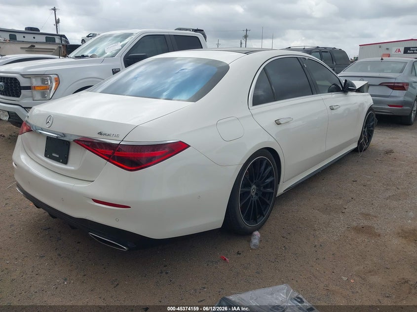 MERCEDES-BENZ S 580 2022 VIN W1K6G7GB4NA136919