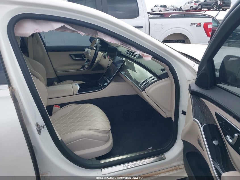 MERCEDES-BENZ S 580 2022 VIN W1K6G7GB4NA136919