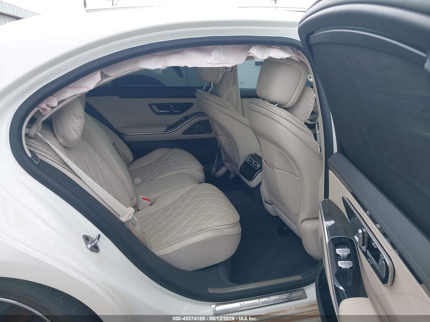 MERCEDES-BENZ S 580 2022 VIN W1K6G7GB4NA136919