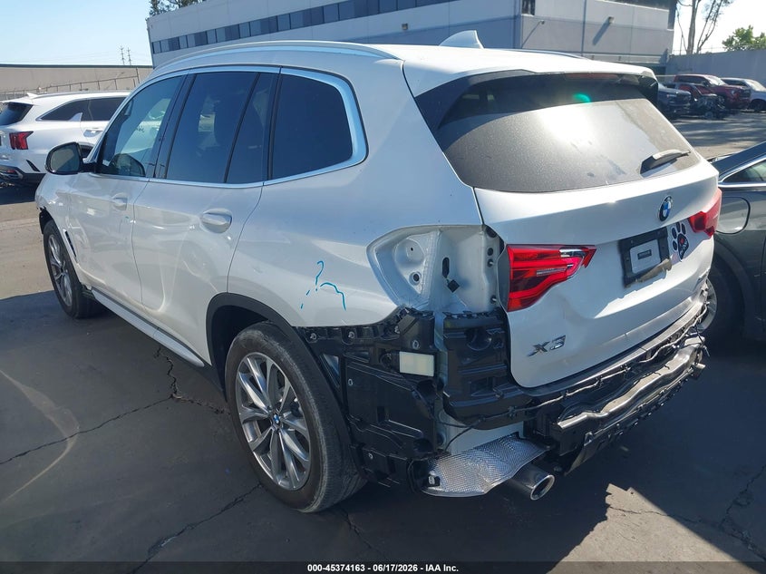 2019 BMW X3 SPORT UTILITY VEHICLE 2.0L I-4 DI, DOHC, VVT, TURBO, 248HP