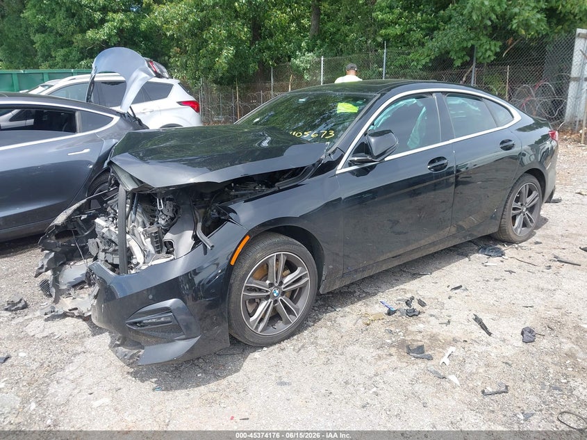 Vin: wba73ak05m7h05673, lot: 45872162, bmw 228i gran coupe xdrive 20212
