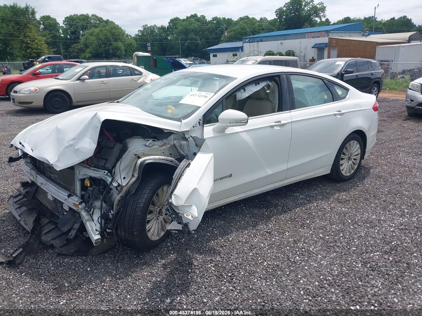 2016 FORD FUSION HYBRID auction photo 2