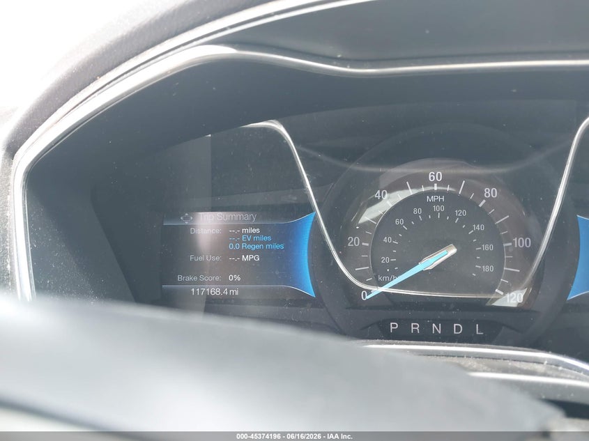2016 FORD FUSION HYBRID auction photo 7