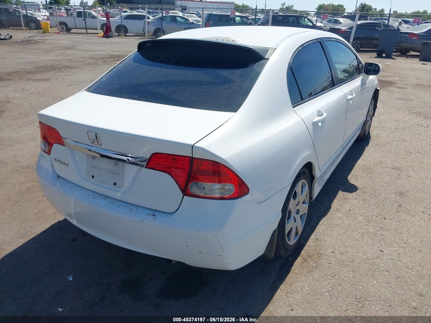 2011 HONDA CIVIC SEDAN 1.8L I-4 VVT, 140HP