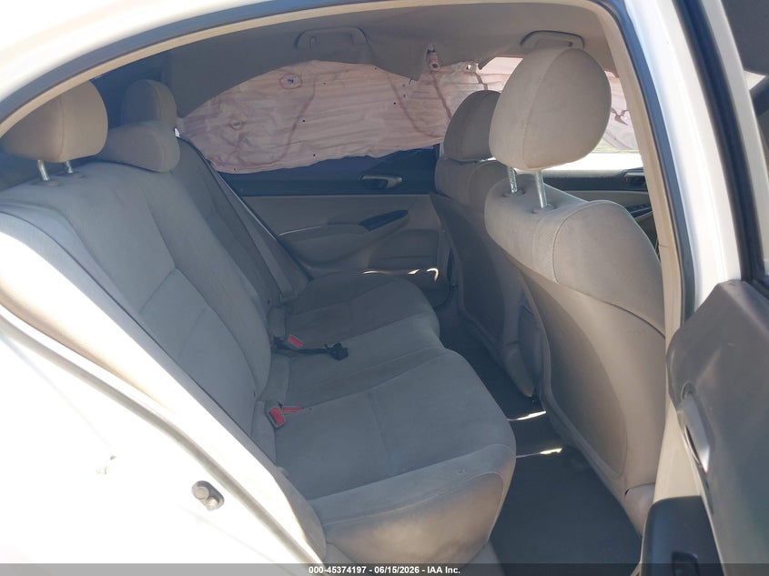 2011 HONDA CIVIC SEDAN 1.8L I-4 VVT, 140HP