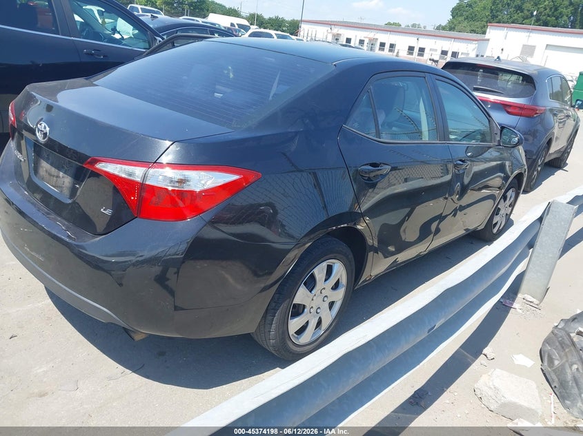 2016 TOYOTA COROLLA auction photo 4