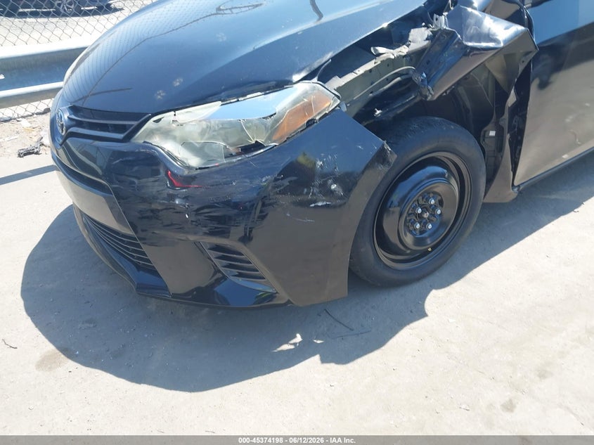 2016 TOYOTA COROLLA auction photo 6