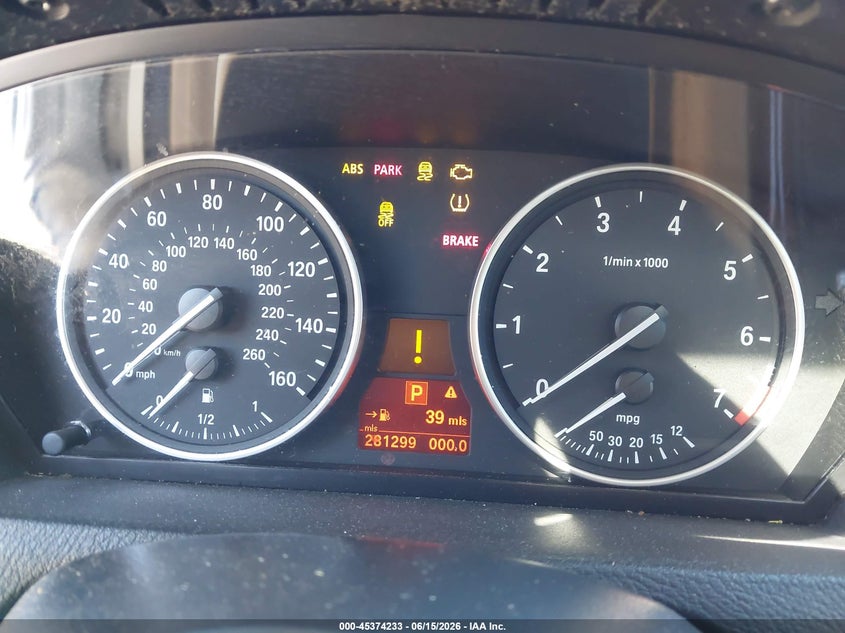 2011 BMW X5 SPORT UTILITY VEHICLE 4.4L V-8 DI, DOHC, VVT, TURBO, 400HP