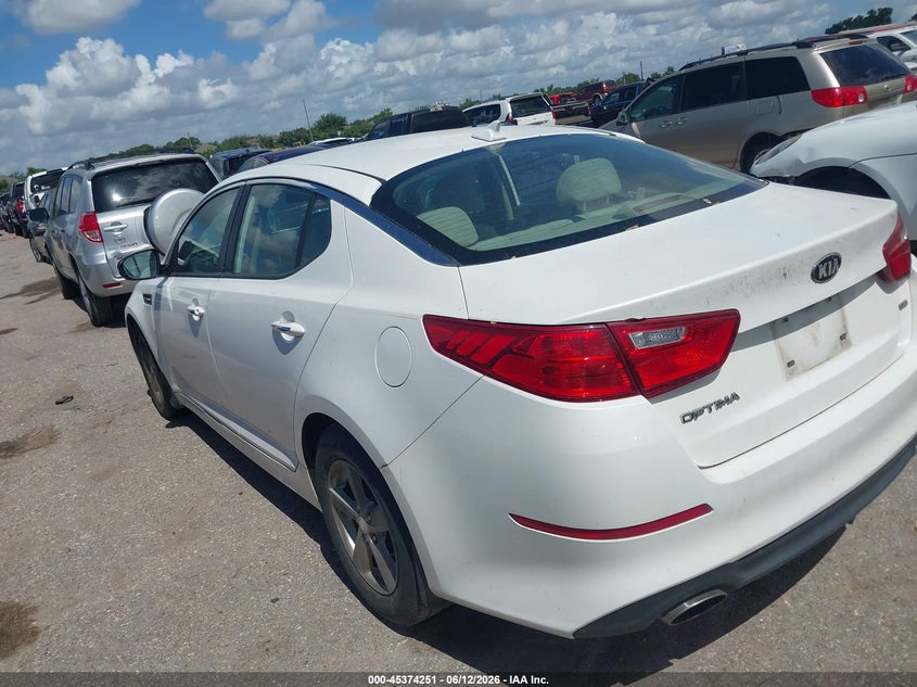 2015 KIA OPTIMA auction photo 3