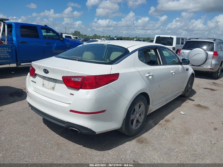 2015 KIA OPTIMA auction photo 4