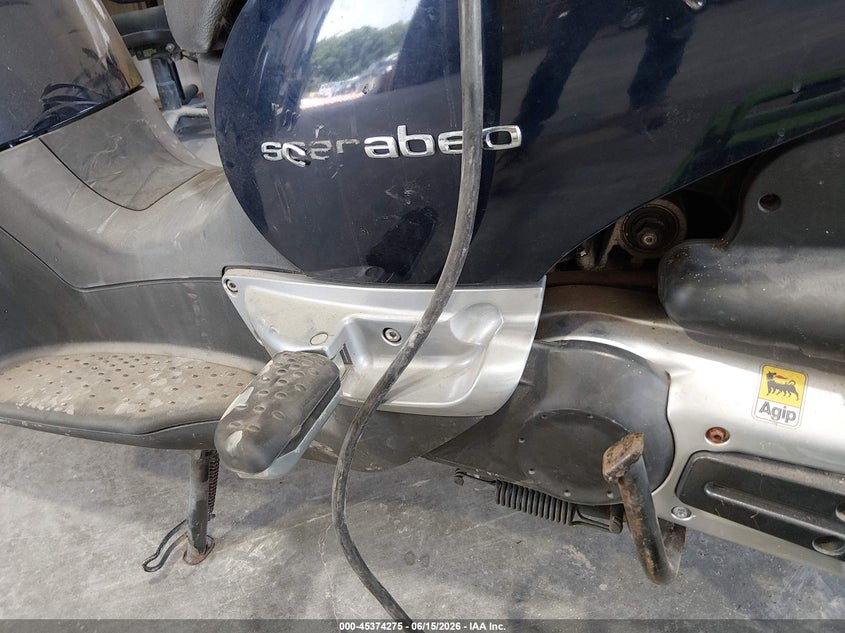 2010 Aprilia Scarabeo 500 VIN: ZD4VRU007AS000283 Lot: 45374275