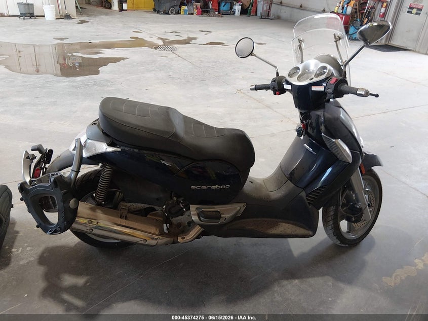 2010 Aprilia Scarabeo 500 VIN: ZD4VRU007AS000283 Lot: 45374275