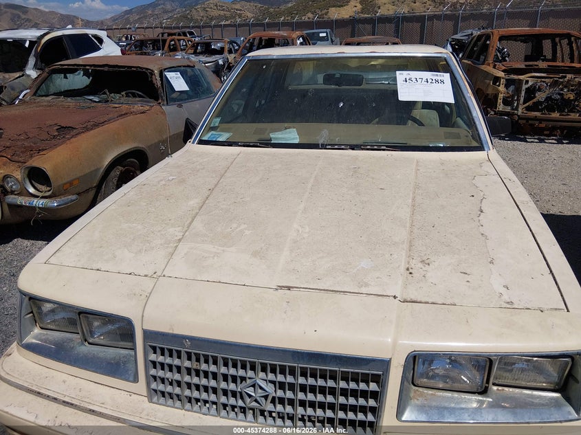 1986 Plymouth Caravelle VIN: 1P3BJ36K0GC293844 Lot: 45374288