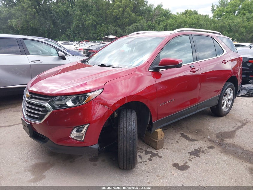 2018 Chevrolet Equinox Lt 3GNAXKEX7JS571536 photo 1