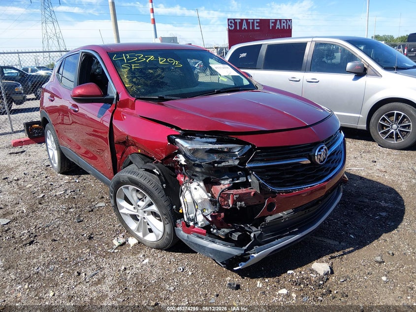 Vin: kl4mmbs27pb015751, lot: 45872281, buick encore gx preferred fwd 2023 img_1