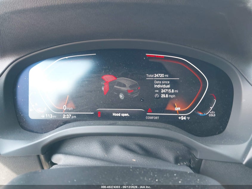 2021 BMW X3 SPORT UTILITY VEHICLE 2.0L I-4 DI, DOHC, VVT, TURBO, 248HP