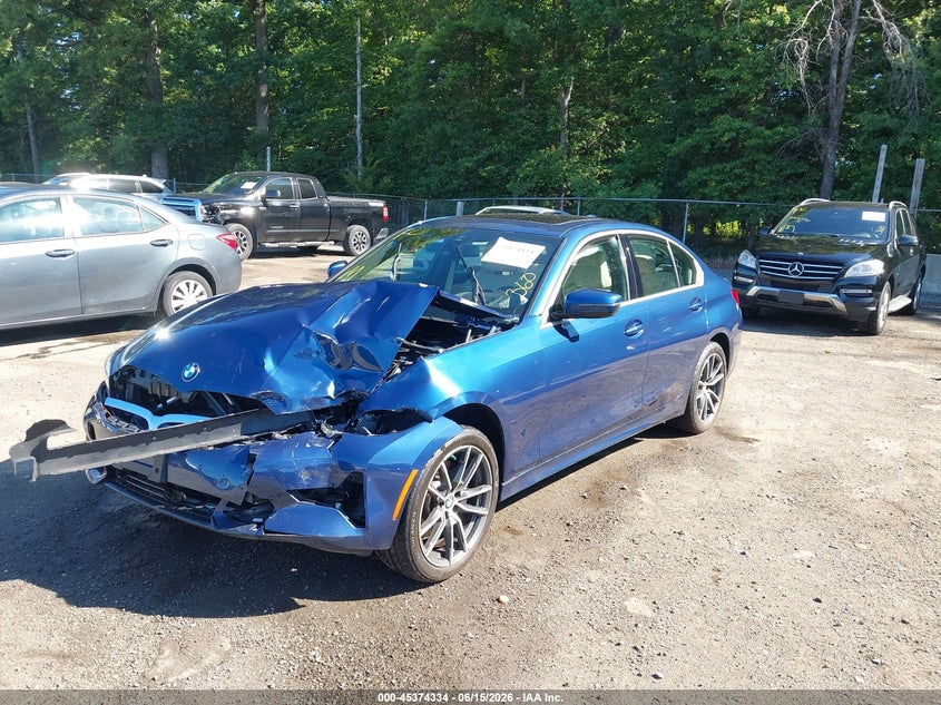 Vin: 3mw5r7j08m8b63376, lot: 45872320, bmw 330i xdrive 20212