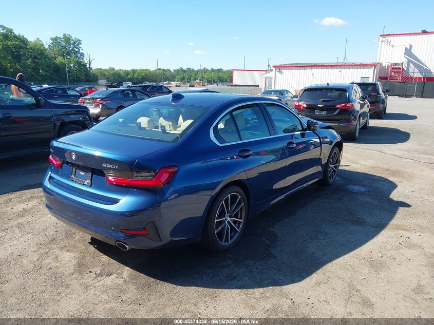 Vin: 3mw5r7j08m8b63376, lot: 45872320, bmw 330i xdrive 20214